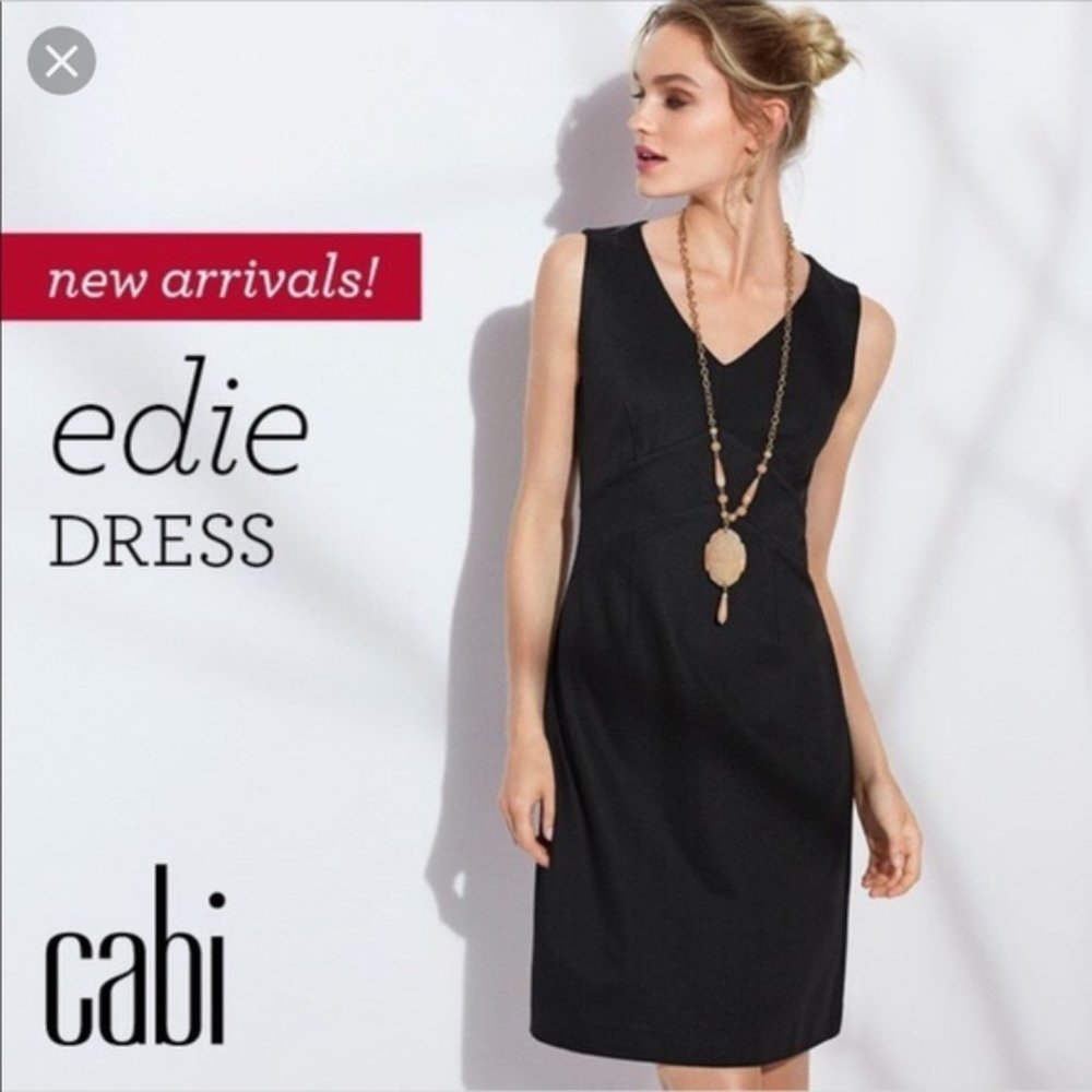 CABI 3341 MODERN EDIE Ribbed Ponte Stretch Dress